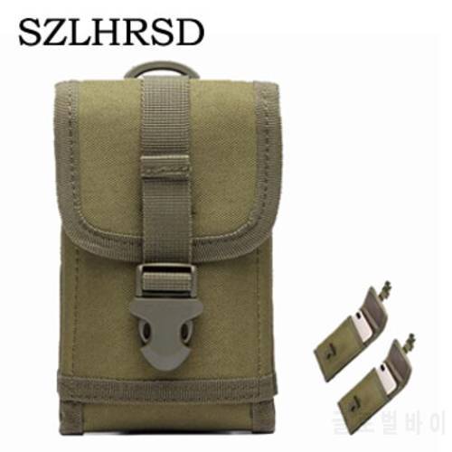 SZLHRSD For Texte TM-5077 5076 5075 Mobile Phone Case Cover Military Belt Pouch Bag for MyPhone Hammer Energy Karbonn Aura Champ