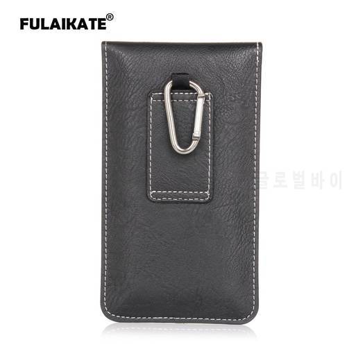 FULAIKATE Multi-function waist bag for iphone6 7 plus case 5.5 inch universal holster for note4 note3 Pouch with card pocket