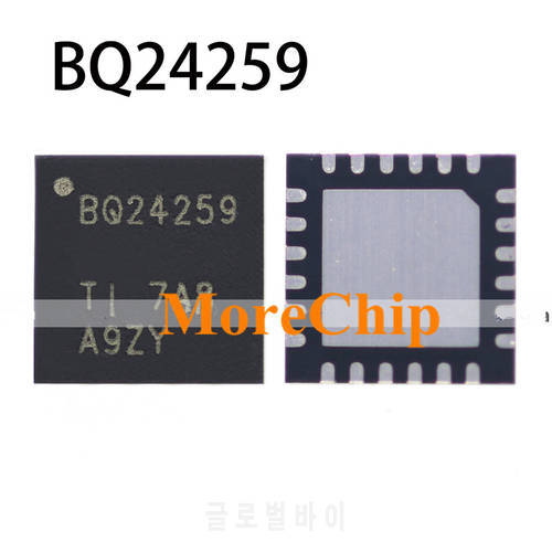 BQ24259 For Xiaomi 5A Charger IC MI5A Power On Charging Chip BQ24259RGER TI VQFN24 BQ24259RGET USB Control IC 3pcs/lot