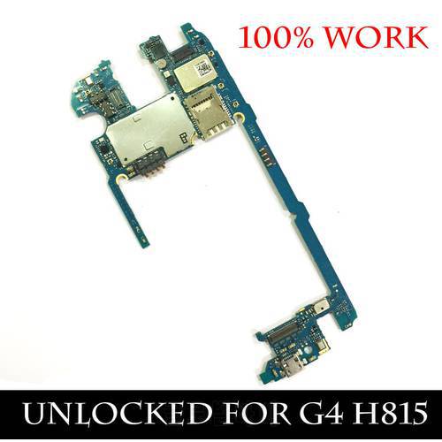 Ymitn unlocked For G4 Boards Mobile Electronic panel Motherboard 32GB For LG G4 H815 International Edition Mainboard With OS 6.0