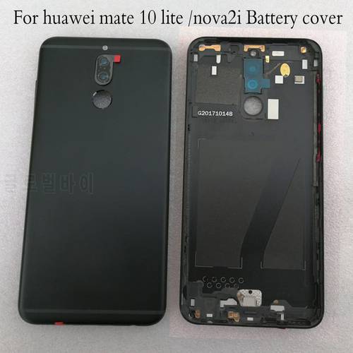 Original Battery Door Back Cover Housing For huawei nova 2i /mate 10 lite battery cover Replacement Parts for huawei maimang 6