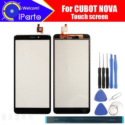 CUBOT NOVA Touch Screen Glass 100% Guarantee Original Glass Panel Touch Screen Glass For CUBOT NOVA