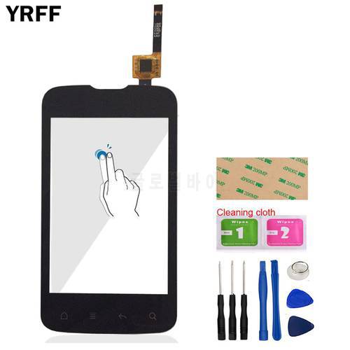 3.5&39&39 Phone Touch Screen Panel For Fly IQ238 Touch screen Digitizer Front Glass Len Replacement TouchScreen Tools Adhesive Wipes