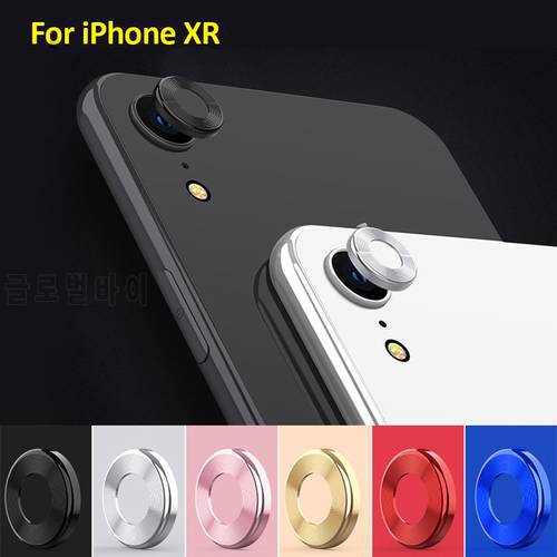 For iPhone XR Camera Lens Protector Ring Plating Aluminum For iPhone XR Camera Case Cover Ring Protection