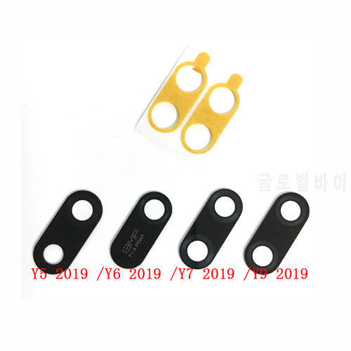 2pcs Original New Rear Back Camera Glass Lens Cover For Huawei Y5 Y6 Y9 2019 with Ahesive Sticker Replacement Parts