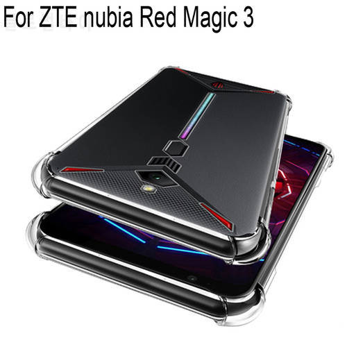 Air Cushion Shockproof Case For ZTE Nubia Red Magic 3 NX629J Silicone Phone Cover Red Magic3 Red Magic3 shell cases housing