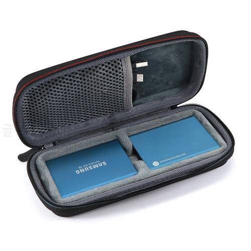 New Holds 2PCS Hard EVA Carry Case for Samsung T5 / T3 / T1 Portable SSD 250GB 500GB 1TB 2TB USB 3.1 External Solid State Drives