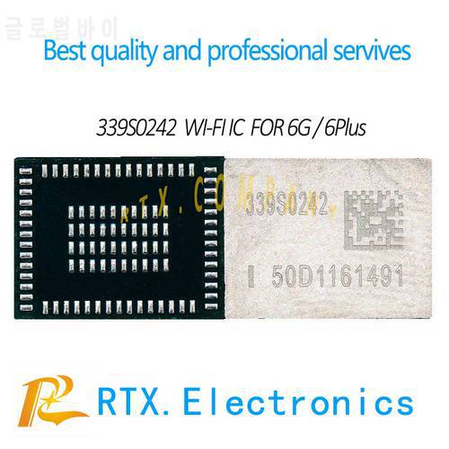 10pcs/lot 339S0242 for IPhone 6G 6Plus 6+ U5201_RF WIFI IC chip mobile phone circuits repair WLAN bluetooth WI-FI module IC chip
