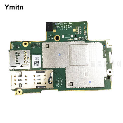 New Unlocked Ymitn Electronic Panel Mainboard For Sony Xperia XA1 Ultra G3221 G3212 G3223 G3226 Motherboard Circuits Flex Cable
