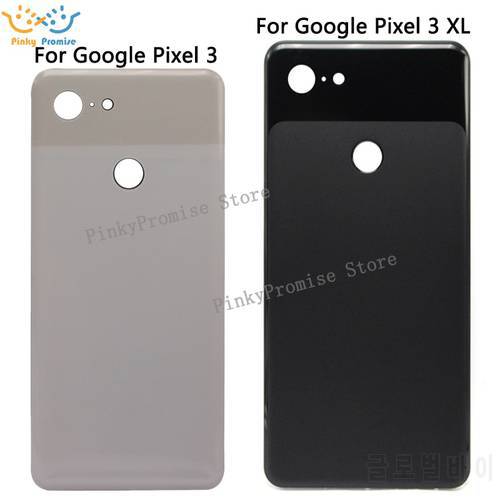 For HTC Google Pixel 3 GLASS Back Battery Cover Case Housing For Google Pixel 3 XL Rear Door Housing