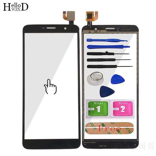 Mobile Touch Screen For HOMTOM S7 Touch Panel Digitizer Front Glass Replacement Tools Adhesive