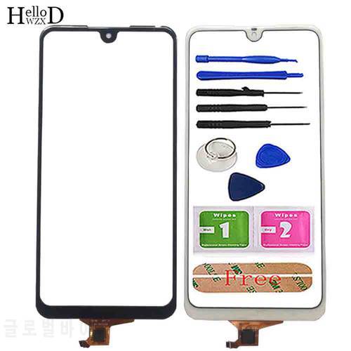 7.12&39&39 Mobile Touch Screen For Huawei Honor 8X Max Touch Screen Front Glass Digitizer Panel Phone Sensor Tools Adhesive