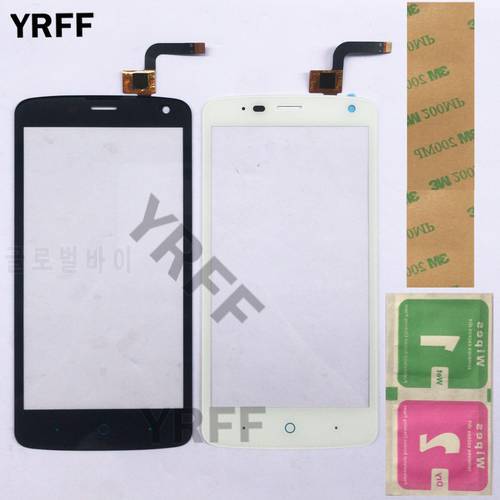 Mobile Touch Screen Digitizer Panel For ZTE Blade L2 Plus L370 C370 L2Plus Touch Panel Touchscreen Lens Front Glass Sensor Gift