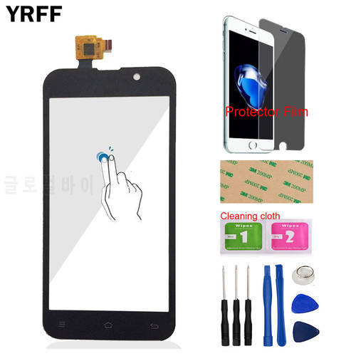 Mobile Touch Panel Sensor For ZOPO ZP700 700 ZP998 998 ZP999 999 9520 Front Touch Screen Digitizer Panel Glass + Protector Film