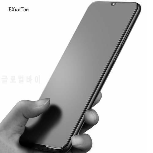 Exunton for XiaoMi Mi9 9Se 9pro Mi9 Lite Full Coverage Matte Frosted Tempered Glass for Mi 9 Anti-finger Screen Protective Film