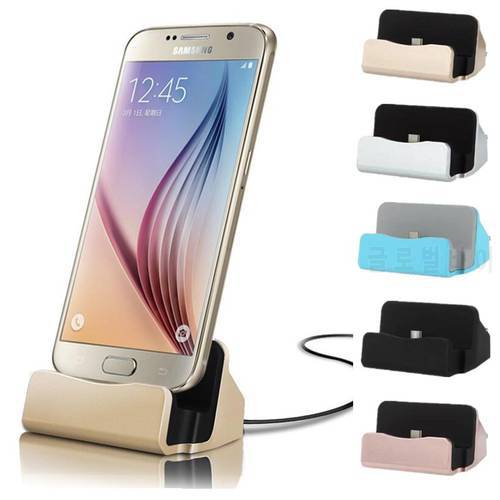 Type C Micro Usb Charger Dock Station for Samsung Galaxy S4 S9 S8 J2 J3 A3 A7 A5 2016 2017 A50 A70 A20 M20 Stand charging Cable