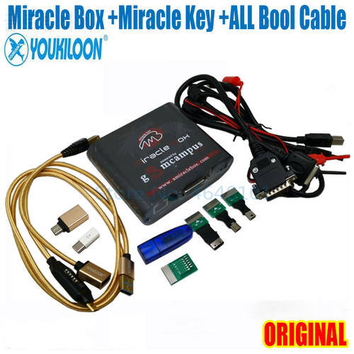 2023 NEW Miracle Box Miracle Dongle+UMF All Boot Cable for China Mobile Phones Unlock Repairing Unlock