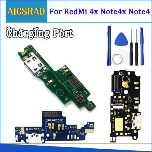 Charging Port for XiaoMi RedMi 4X Redmi note 4x redmi note 4 USB Dock Charging Port + Mic Microphone Moto Module Replacement
