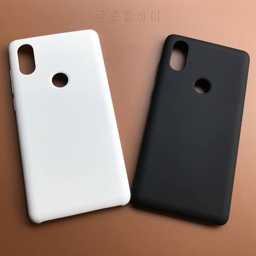 white color For Xiaomi Mi MIX 2S Case Hard Back Cover Case Back Hard Case For Xiaomi Mi MIX2 S Protective Full Frosted Cases