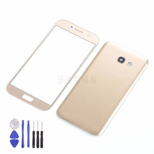 For Samsung Galaxy A3 2017 A320 A320F LCD Touch Screen Panel Sensor Digitizer Glass+Housing Back Battery Cover+Adhesive+Tools