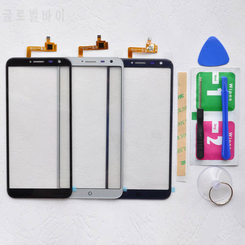 BINYEAE 5.5&39&39Touch Screen For Oukitel C8 Digitizer Touch Panel Glass Lens Sensor Free Tools+Adhesive C8 Replacement Part