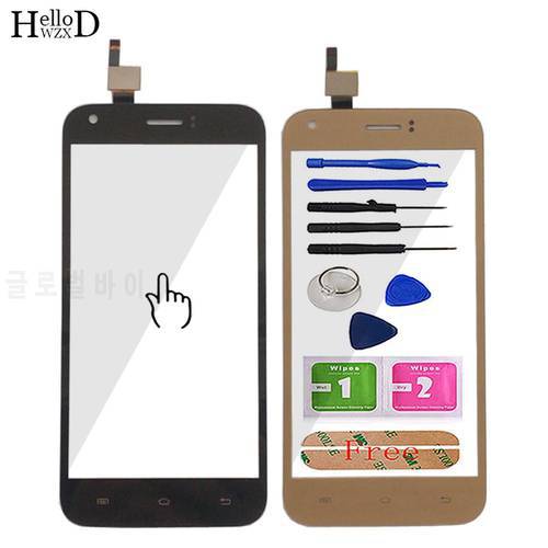 Touchscreen Glass For Ergo A502 Touch Screen Smartphone Touch Sensor Digitizer Panel Tools Adhesive