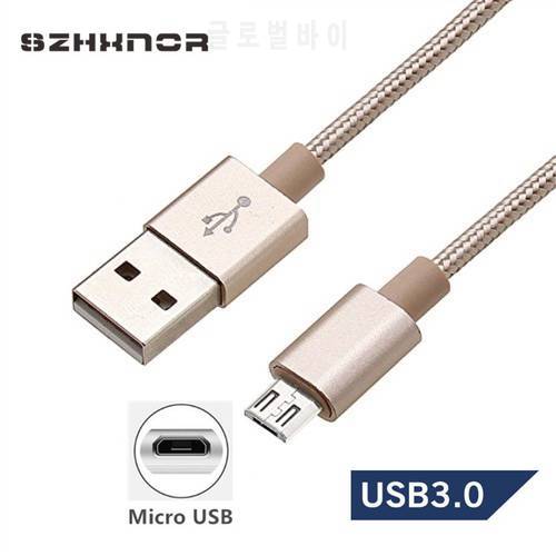 Micro USB fast Charging cable for for Xiaomi Redmi Note 6 5 Pro 4X Samsung Data Sync Charger cable for Vodafone Smart Turbo 7