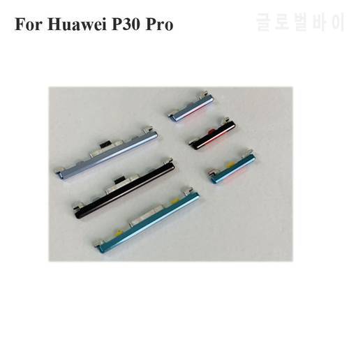 2 in 1 Side Button For Huawei P30 Pro p 30 Pro Power On Off Button + Volume Side Buttons Set P30pro Repair Parts