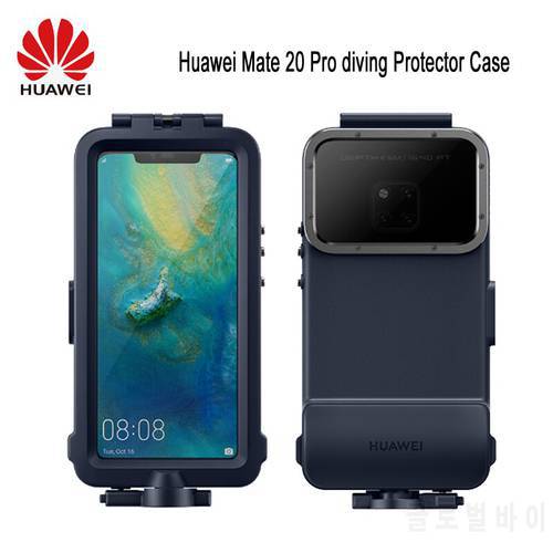 Original Huawei Snorkelling Case For Huawei Mate 20 Pro diving Protector Case Waterproof Official Original Mate20 Pro Underwater