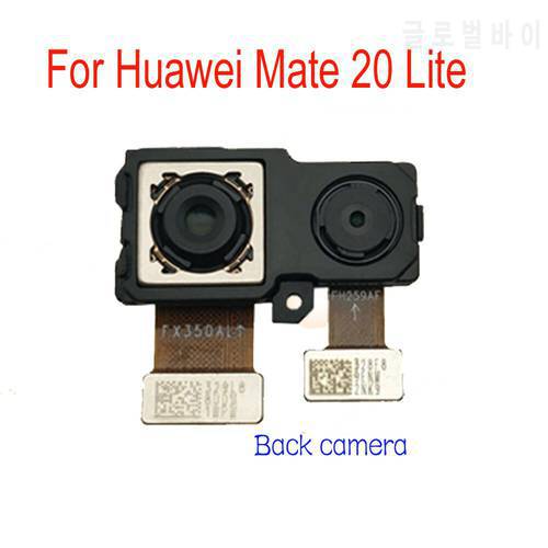 Original Test Well Main Rear Big Back Camera Module For Huawei Mate 20 lite Mobile Flex Cable parts