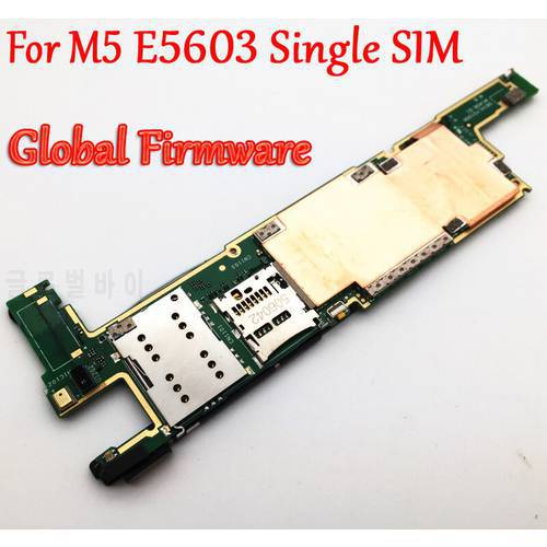 Tested Full Work Original Unlock Mainboard For Sony Xperia M5 E5603 Single SIM Motherboard Logic Circuit Electronic Panel
