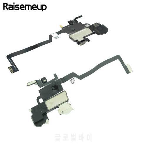 A+++ New For iPhone X Earphone Ear Speaker Flex Cable Earpiece Listening Flex Cable Replacement Parts for iphone xr xs xs max
