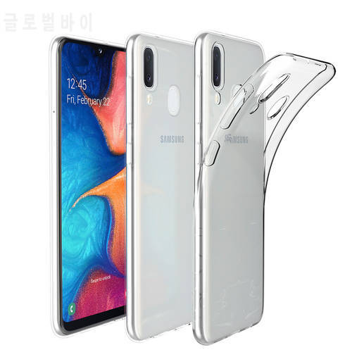 Transparent Full Body Protective TPU Cover For Samsung Galaxy A20E A20 A10 A30 A40 A50 A60 A70 Clear Soft Slim Back Phone Case