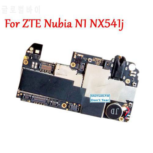 Tested Full Work Unlock Motherboard For ZTE Nubia N1 NX541J Mainboard Logic Circuit Electronic Panel FPC