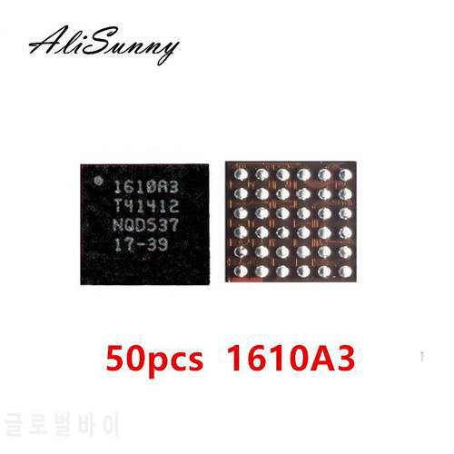 AliSunny 50pcs 1610A3 U2 Charging iC for iPhone 6 6S & 6S Plus SE Charger ic Chip 36Pin on Board Ball 1610 U4500 Parts
