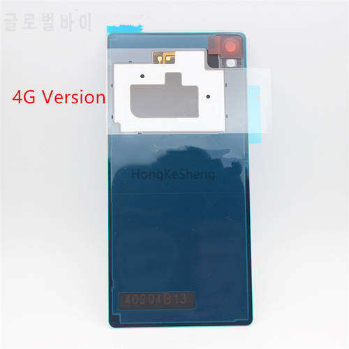 OME Glass Back Battery Cover Housing Case With NFC Sticker for Sony Xperia Z3 Dual D6633 (4G Version) Back Cover Case