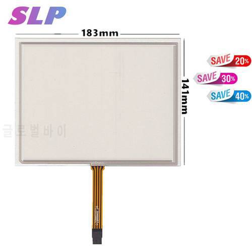 New 8&39&39Inch 4 Wire Resistive Car Navigation Touchscreen Panel AT080TN52 EJ080NA-04B EJ080NA-05B EJ080NA-04C 183mm*141mm Touch