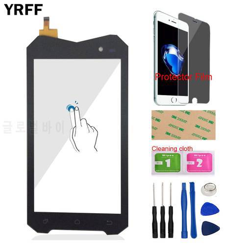 Mobile Phone Front Touch Glass For Geotel A1 3G Touch Screen Touch Digitizer Panel Glass Lens Sensor Touchpad Tools + Adhesive