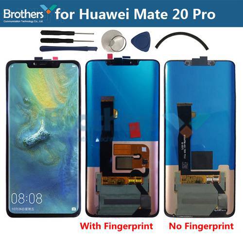 LCD Screen for Huawei Mate 20 Pro LCD Display for Huawei Mate 20 Pro LCD Assembly With Fingerprint for 8G Touch Screen Digitizer