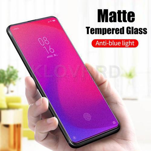 Anti-Blue Frosted Tempered Glass For Xiaomi Mi Redmi Note 10s 11s 9s 12 Pro 11T 9T 9A 10C 8A Poco X3 Matte Screen Protector Film