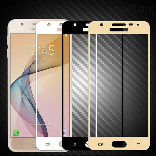 3D Tempered Glass For Samsung Galaxy J5 Prime Full Cover 9H film Explosion-proof Screen Protector For SM-G570F G570F G570
