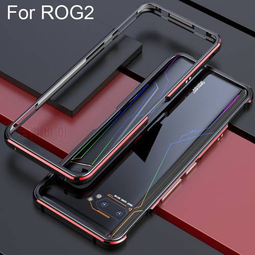 Metallic Case For ASUS ROG 2 ROG2 Phone Metal Frame edge cover shell Case ZS660KL For ASUS_I001DA Cases cover For ASUS ROGPhone2