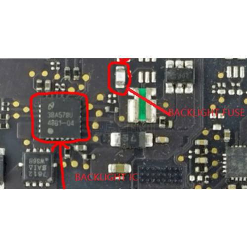 10PCS for U7700 LCD LED Backlight Driver IC Chip + F7700 Back light Fuse 3A 32V for Macbook Retina 13
