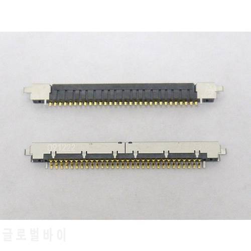 50PCS/LOT, Original New Silver LCD LED LVDS Cable FPC Connector 30 pins For iMac 21.5 A1311 2009 27