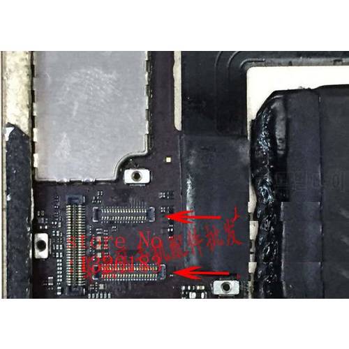 100sets/lot(200pcs) touch screen FPC connector for iPad 6 / air 2 J4020 J4040 digitizer fpc contact on motherboard
