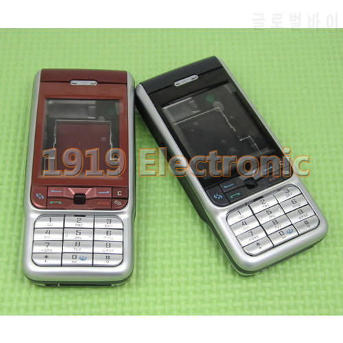 New Full Complete Mobile Phone Housing Cover Case English or Tain Or Russian Keypad For Nokia 3230