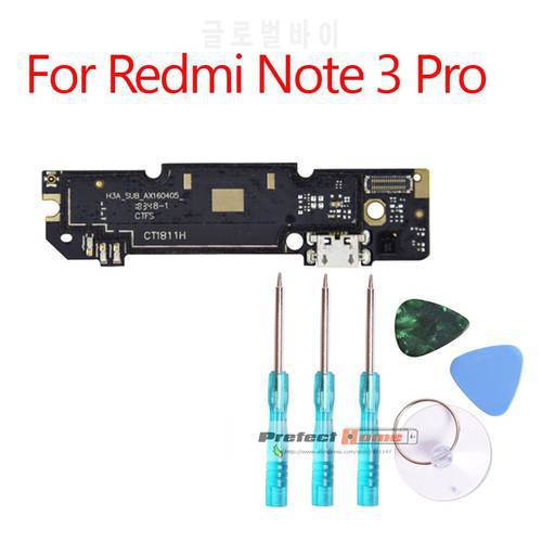 1pcs New For Xiaomi Redmi Note 3 /Redmi Note 3 Pro Micro Dock Connector Board USB Charging Port Flex Cable Replacement