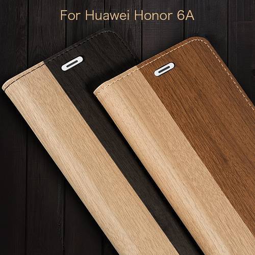 Pu Leather Phone Case For Huawei Honor 6A Business Case For Huawei Honor 6C Pro Honor V9 Play Flip Book Case Silicone Back Cover