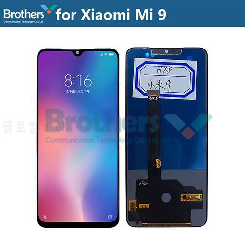 LCD Display For Xiaomi 9 Mi 9 LCD Assembly for Xiaomi 9 LCD Screen Touch Screen Digitizer Phone Replacement Test TFT Screen AAA
