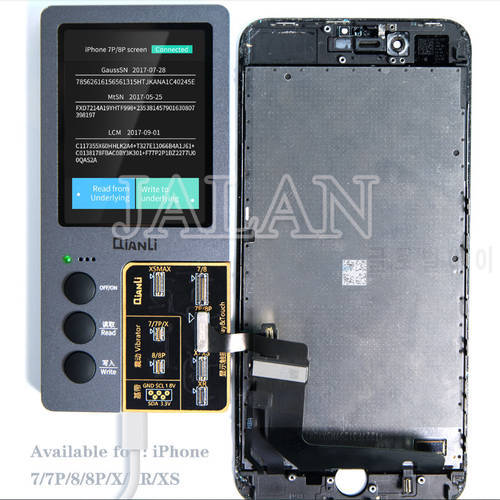 Qianli iCopy Plus 2.1 battery test programmer for 11pro max x xs xsmax 8 7 vibration touch test original color recovery